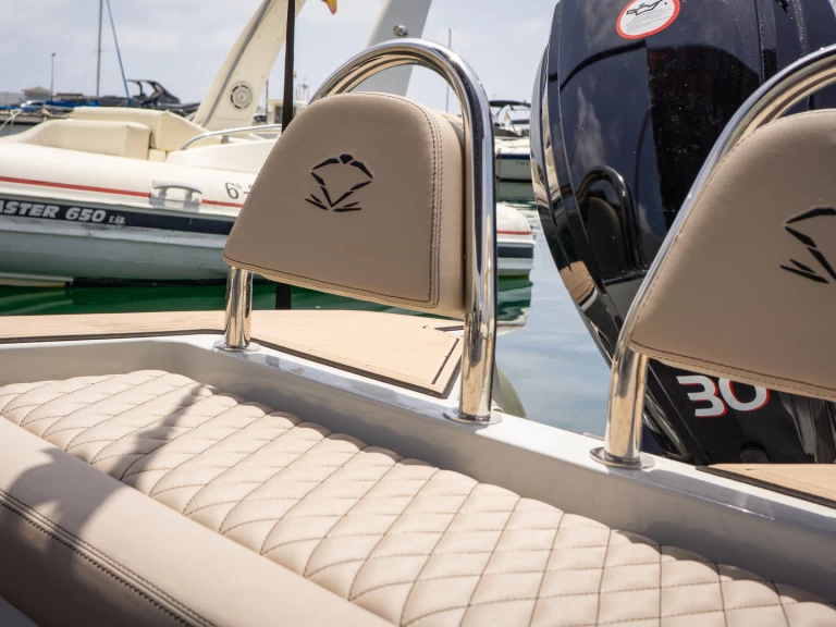 Bareboat Rental RIB Italboats with a boat licence