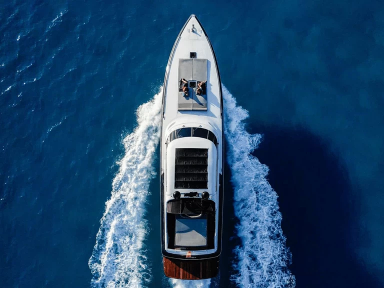 Baia Panther 80 charter bareboat or captained in  Ibiza Town