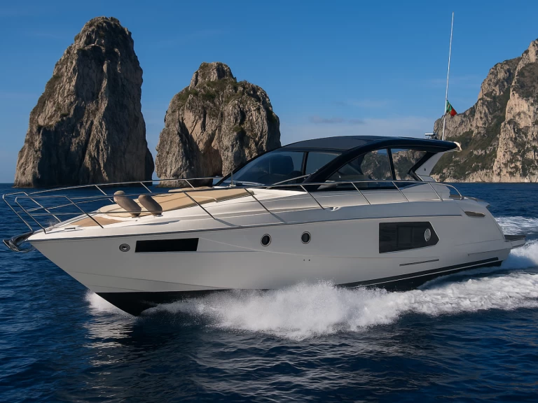 Cranchi Cranchi M44 HT charter bareboat or captained in  Porto di Salerno