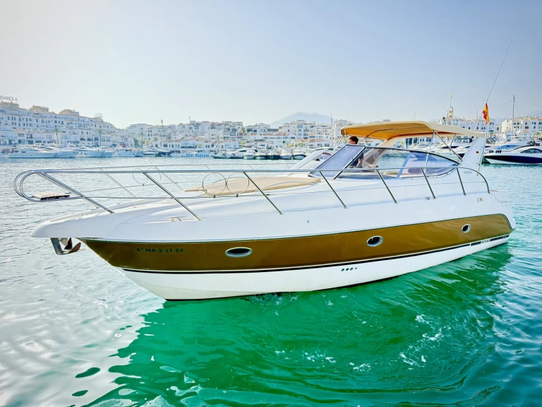 Sessa Marine C35 charter bareboat or captained in  Puerto Banús