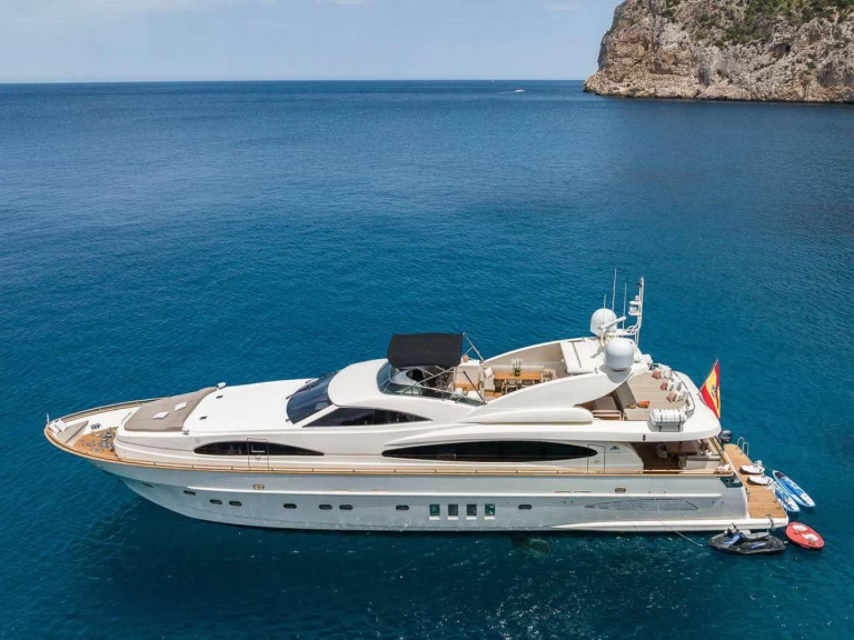 Astondoa Astondoa 102 GLX charter bareboat or captained in  Ibiza Town