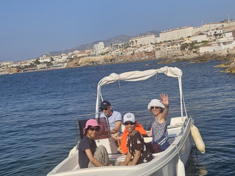 Motorboat rental in Marseille - Selva-Marine T4.8