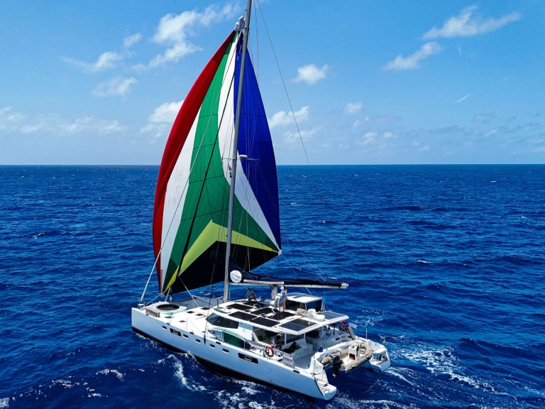 Custom AWATEA charter bareboat or captained in  Trellis Bay