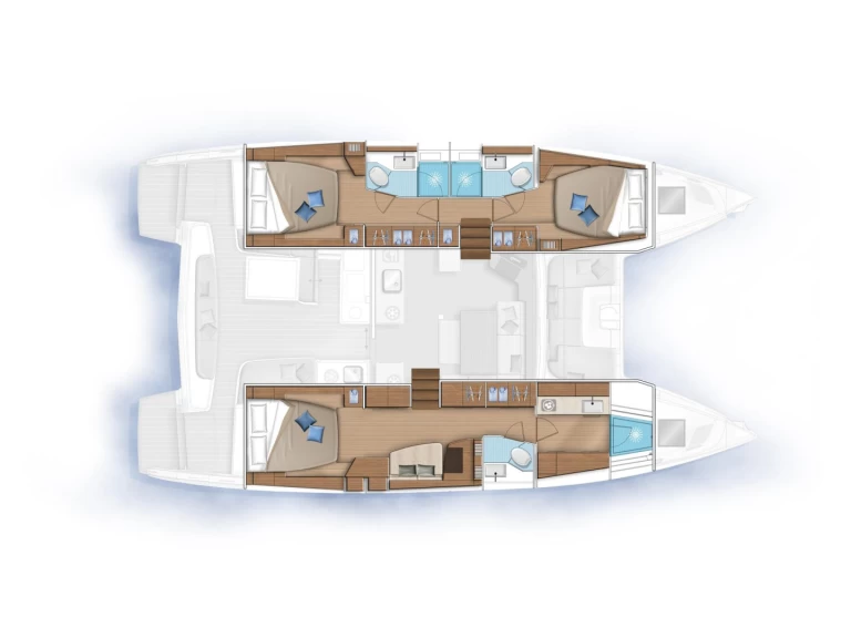 Yacht charter Paros (Island) cheap Lagoon 46