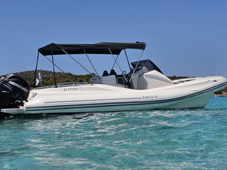RIB rental with or without captain Zar Saint-Florent