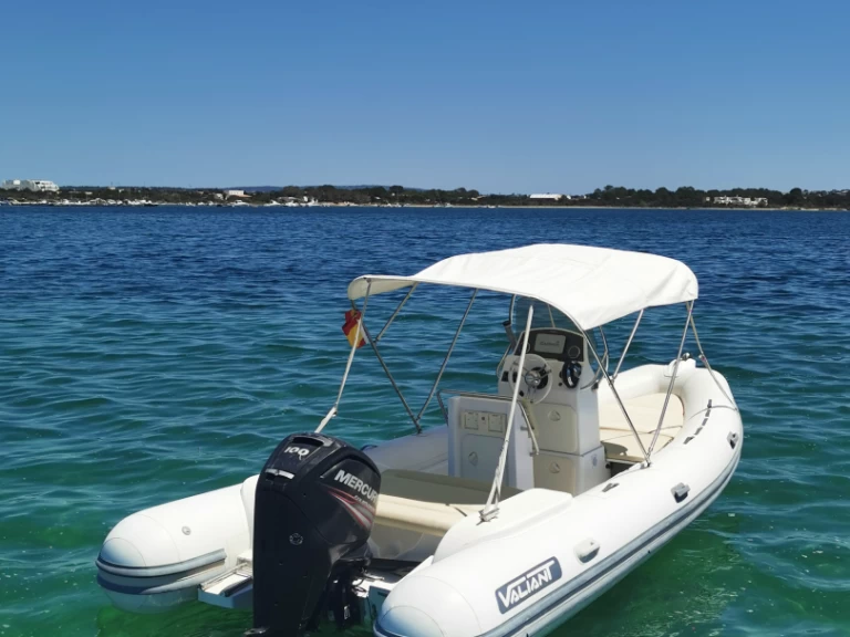 Valiant DR 600 charter bareboat or captained in  La Savina