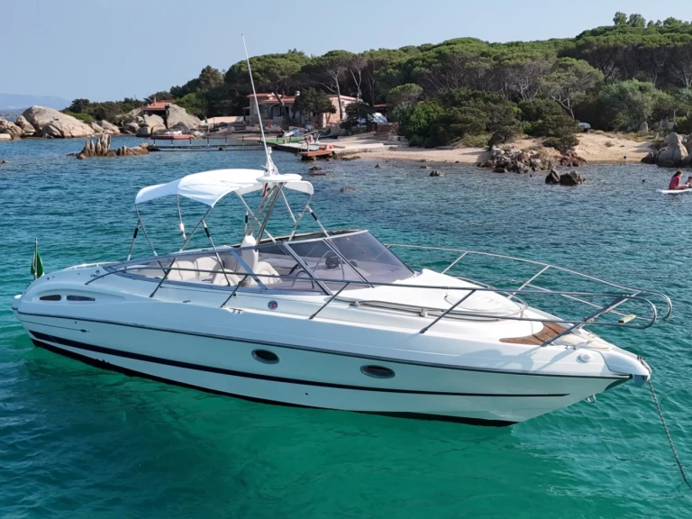 Yacht charter La Maddalena cheap Cranchi 28 CSL