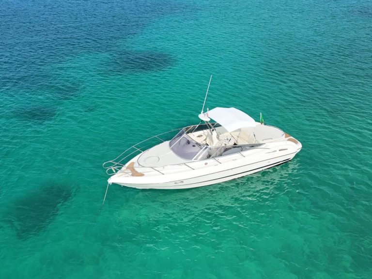 Yacht charter La Maddalena cheap Cranchi 28 CSL