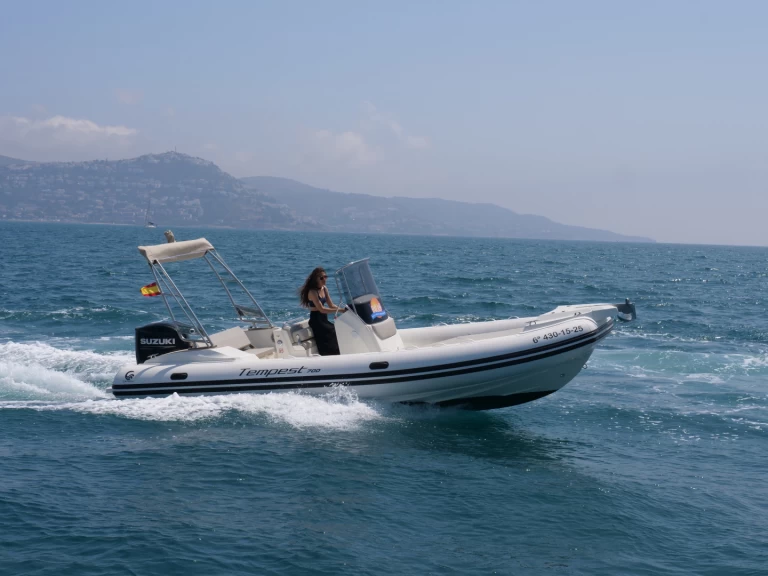 Yacht charter Empuriabrava cheap Tempest 700