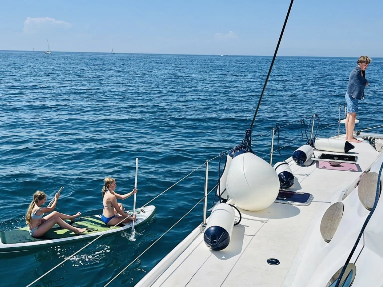 Bareboat Rental Catamaran Nautitech with a boat licence