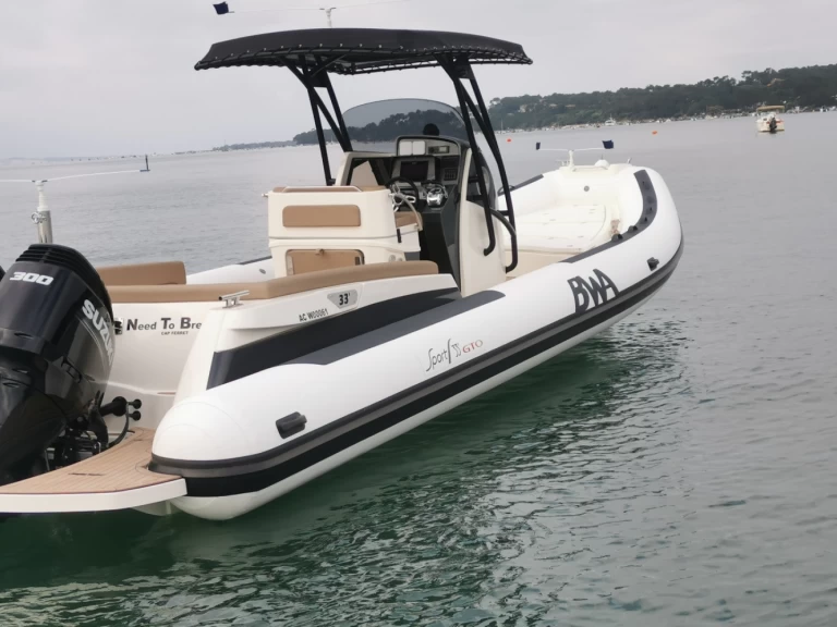 RIB rental in Cap Ferret - Bwa BWA 33