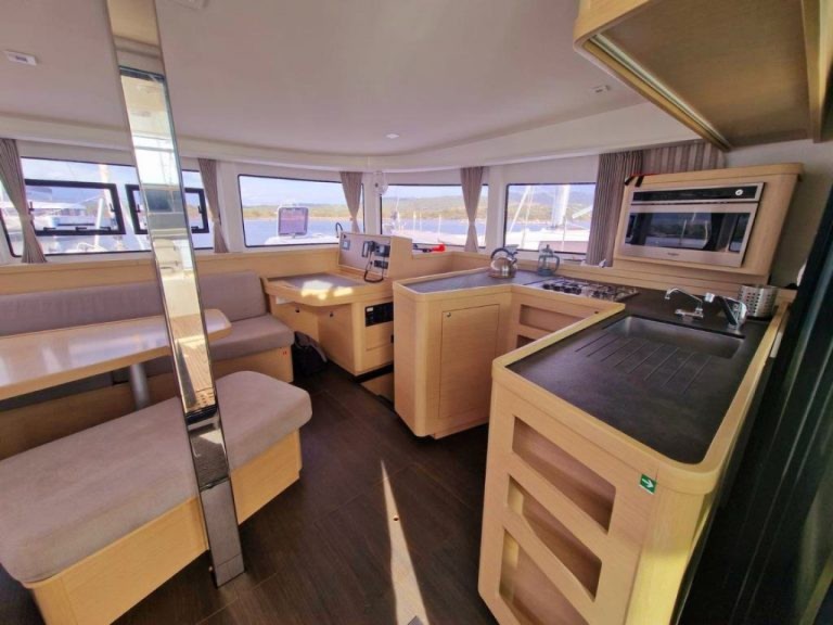 Bareboat Rental Catamaran Lagoon with a boat licence