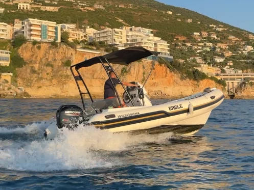 RIB rental with or without captain Eagle Gjiri i Vlorës