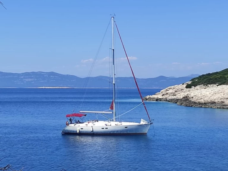 Yacht charter Omiš cheap Oceanis 411 Celebration