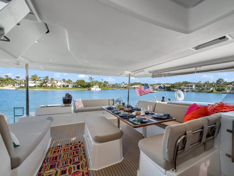 Bareboat Rental Catamaran Fountaine Pajot with a boat licence