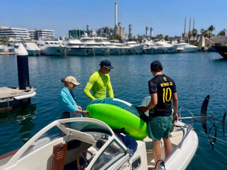 Bénéteau Ombrine 630 charter bareboat or captained in  Barcelona