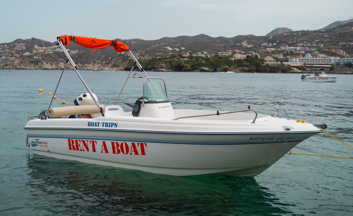 Rent a Motorboat Olympic 490cc in Irákleion | SamBoat