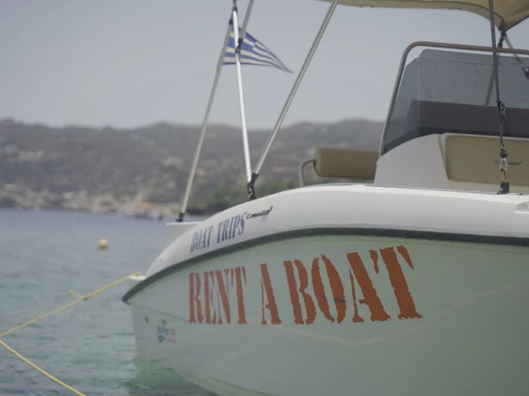 Motorboat rental with or without captain Compass Heraklion