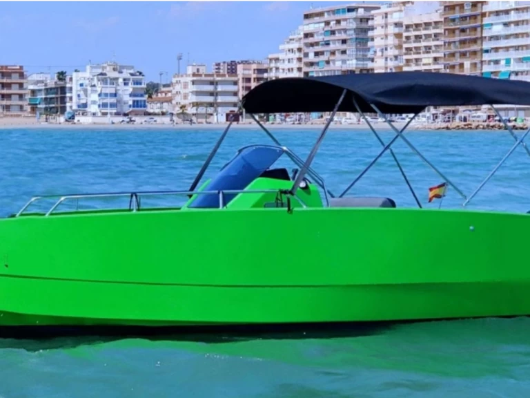 Nuva Nuva M6 Open charter bareboat or captained in  San Pedro del Pinatar