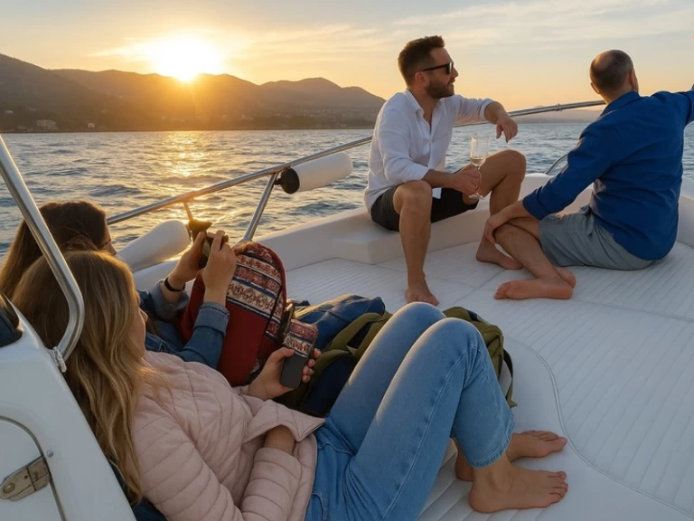 Yacht charter La Spezia cheap Boston Whaler 220 Dauntless