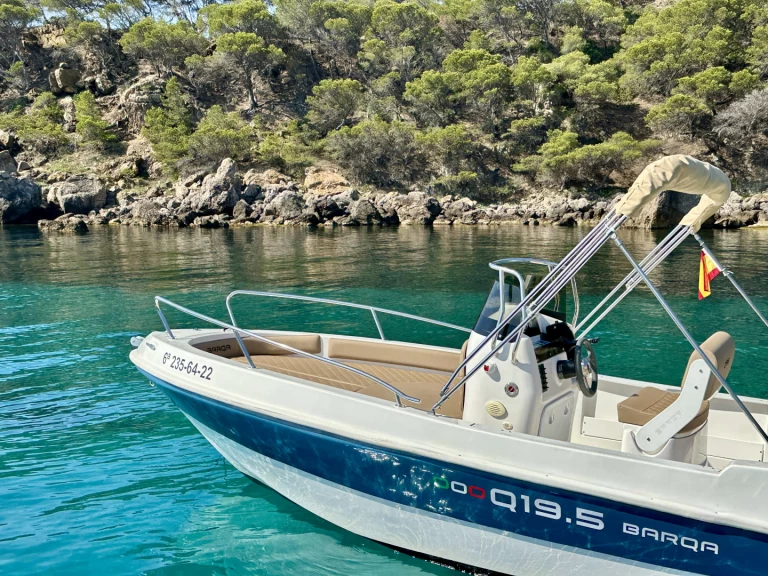 Motorboat rental in Roses - Barqa 19.5