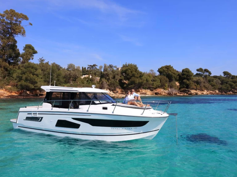 Motorboat rental with or without captain Jeanneau Santa Eulària des Riu