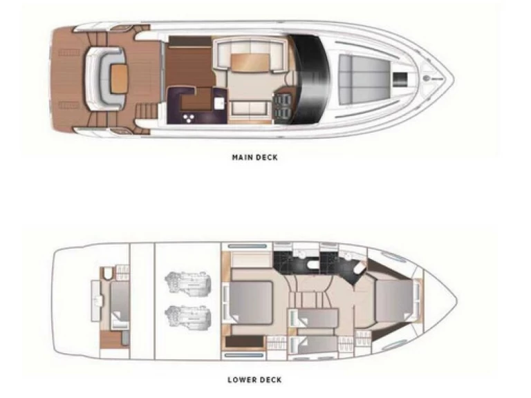 Motorboat rental with or without captain Princess Arenzano