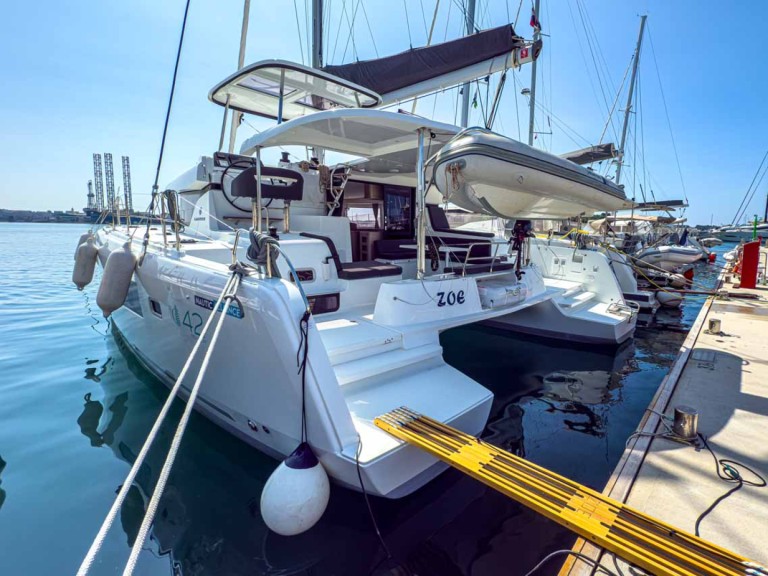 Catamaran rental with or without captain Lagoon Pula