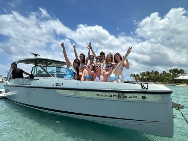 Motorboat rental with or without captain Saxdor West Palm Beach