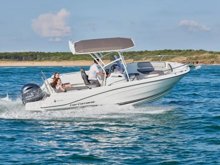 Bareboat Rental Motorboat Jeanneau with a boat licence