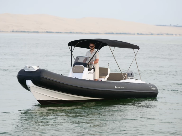 Ranieri Cayman 21 Sport charter bareboat or captained in  Arcachon