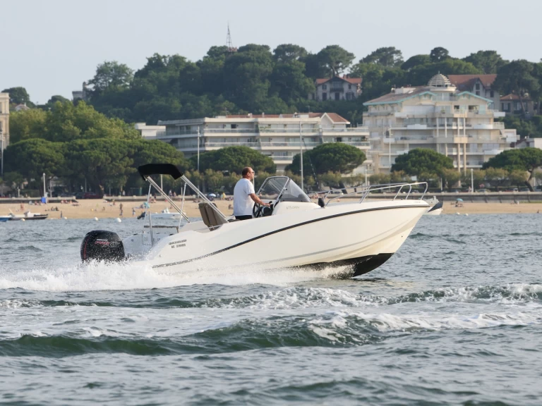 Motorboat rental with or without captain Quicksilver Arcachon