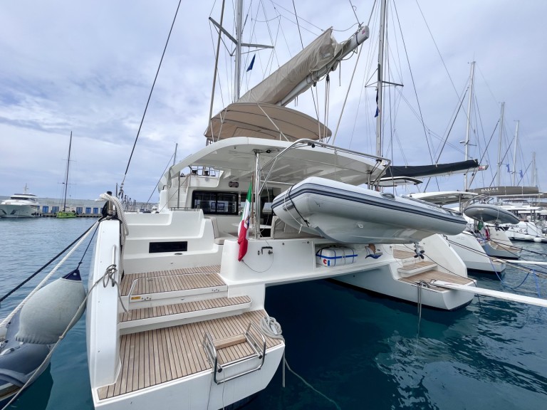 Lagoon Lagoon 46 charter bareboat or captained in  Capo d'Orlando