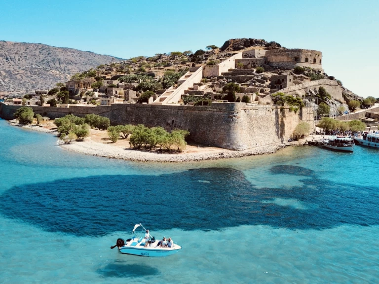 Motorboat rental with or without captain Poseidon Agios Nikolaos