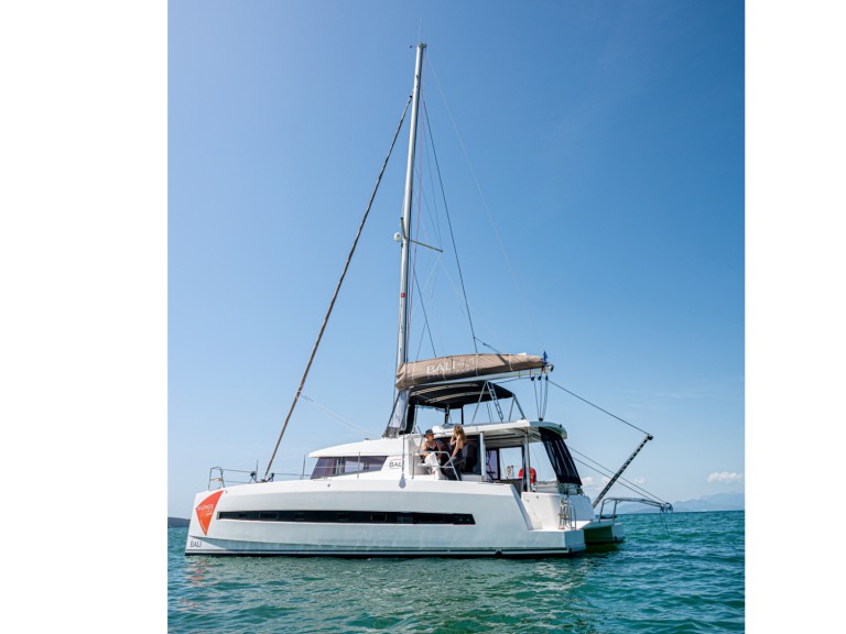 Bareboat Rental Catamaran Bali with a boat licence