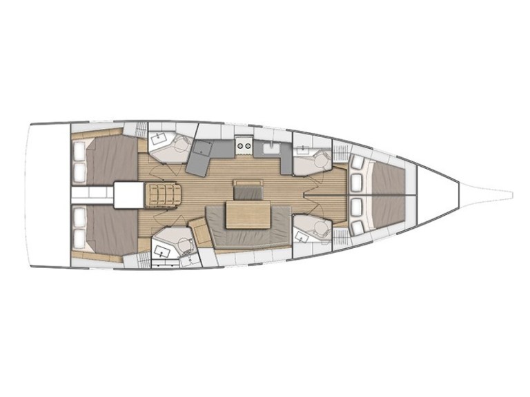 Sailboat rental with or without captain Bénéteau Capo d'Orlando