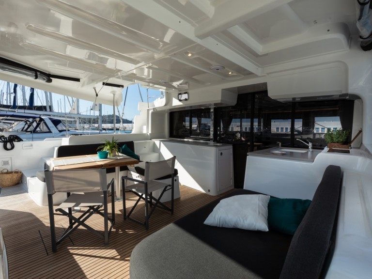 Bareboat Rental Catamaran Lagoon with a boat licence