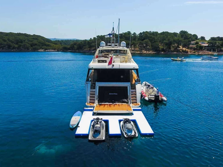 Luxury Yacht rental with or without captain Ferretti Seget Donji