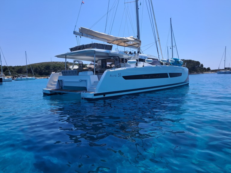 Boat rental Fountaine Pajot Aura 51 in Seget Donji on Samboat