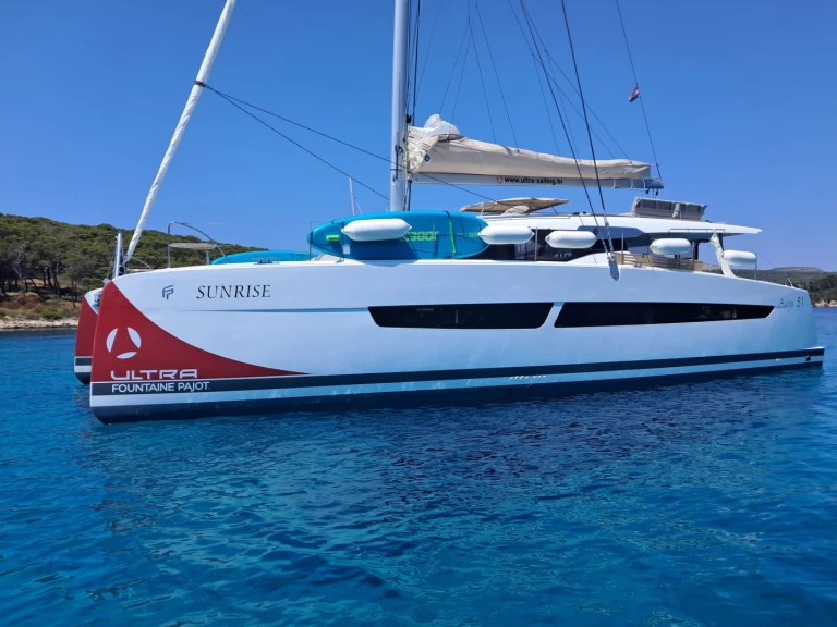 Boat rental Fountaine Pajot Aura 51 in Seget Donji on Samboat