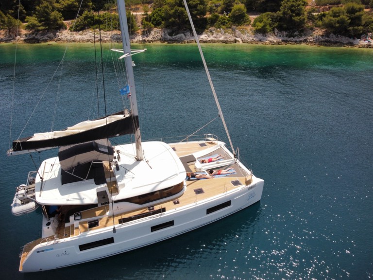 Catamaran rental with or without captain Lagoon Kaštela