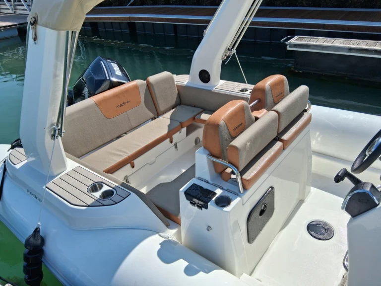 Bareboat Rental RIB Zodiac with a boat licence