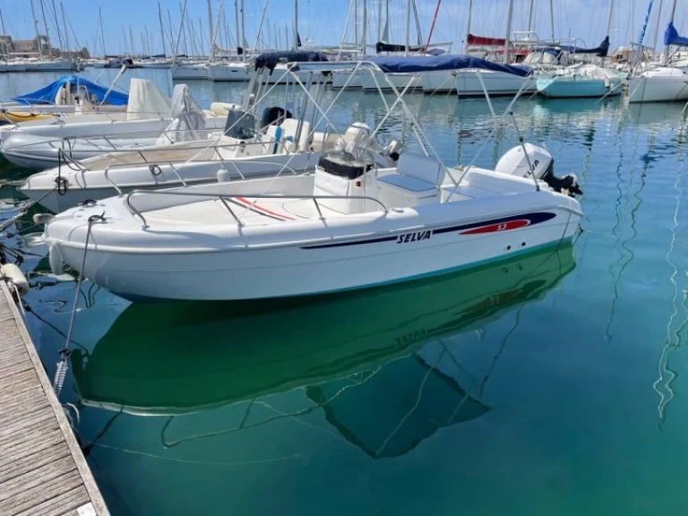 Motorboat rental with or without captain Selva Alghero