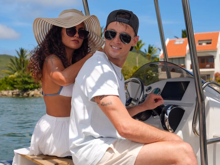 Rent a Rib 760 Simpson Bay Yacht Club Marina