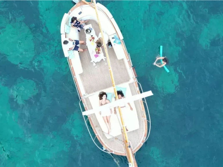 Medvolt Marine MedVolt M7 charter bareboat or captained in  Portals Nous