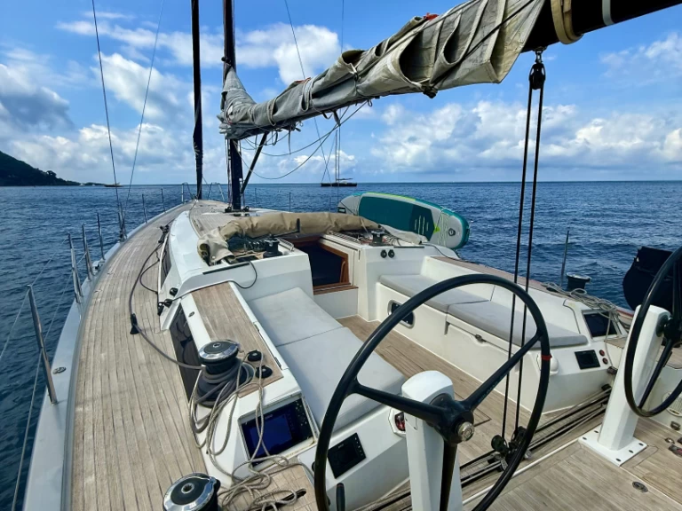 Bareboat Rental Sailboat Grand Soleil with a boat licence