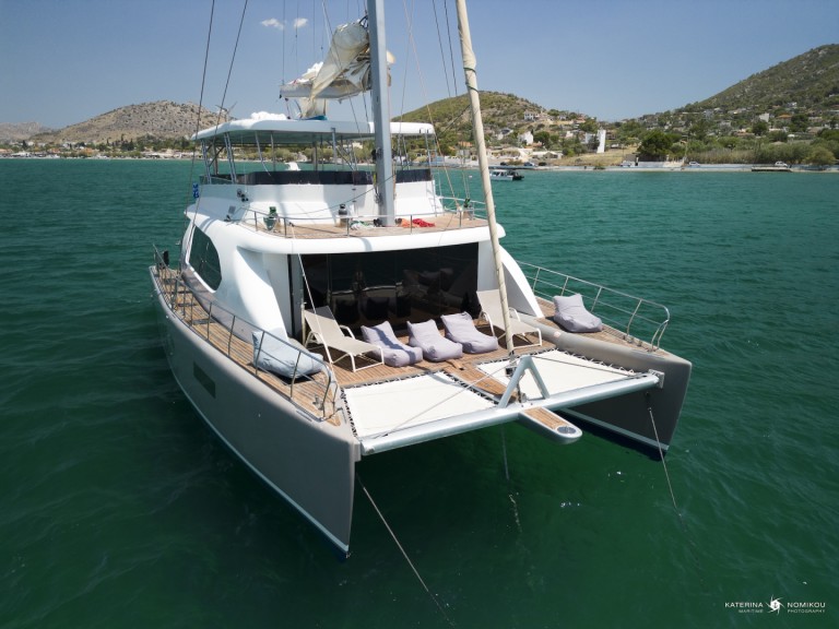  Catamaran charter bareboat or captained in  Néa Péramos