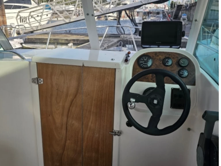 Yacht charter Vigo cheap Cap Camarat 575