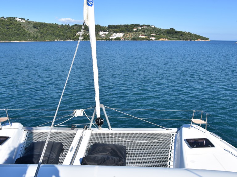 Bareboat Rental Catamaran Lagoon with a boat licence