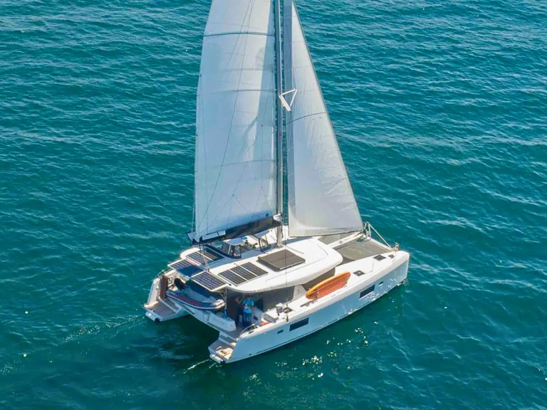 Bareboat Rental Catamaran Lagoon with a boat licence